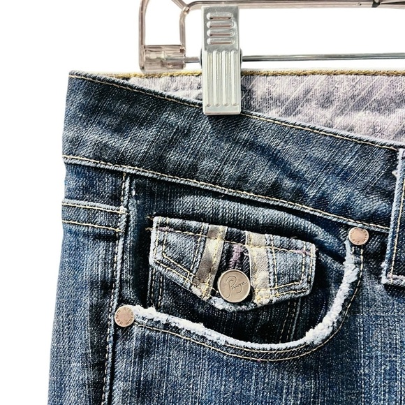 Paige FairFax Bootcut Medium Wash Women's Jeans Size 30x30 Casual Denim Boho - Picture 3 of 7